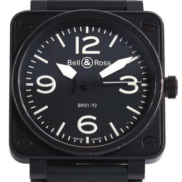 Bell & Ross Black Square Watch